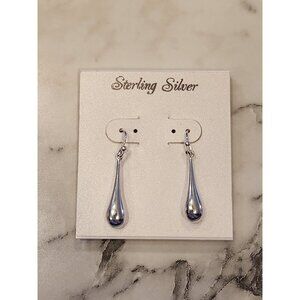 Sterling Silver Teardrop Earrings For Women